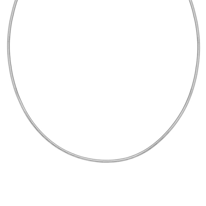 Sterling Silver Round Adjustable Snake Chain 16 Inch - 18 Inch 7602340 2