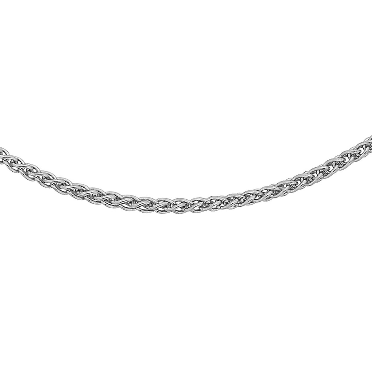 Sterling Silver Spiga Chain 18 Inch 7603710 0