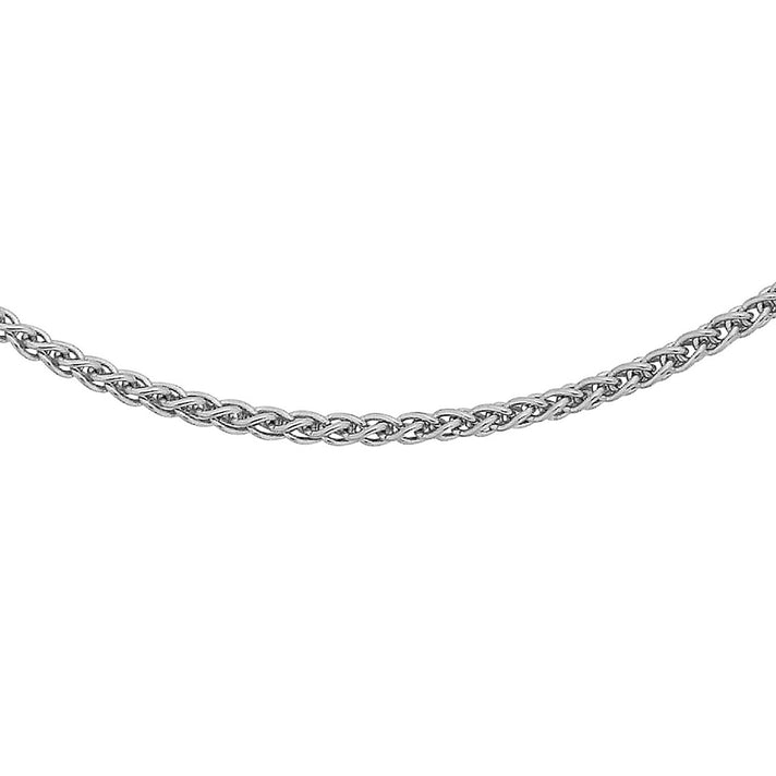 Sterling Silver Spiga Chain 18 Inch 7603710 1