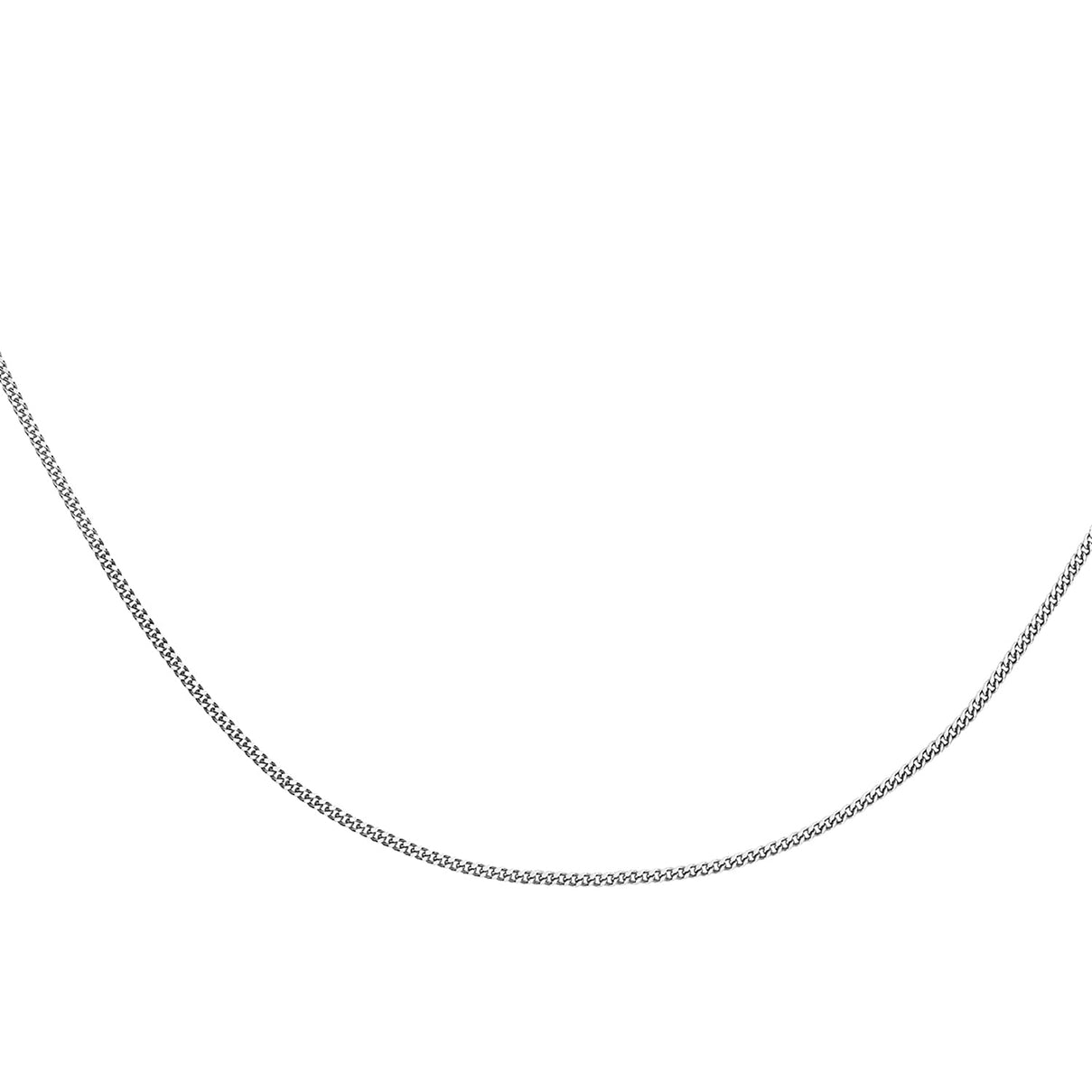 Sterling Silver Panza Curb Chain 18 Inch 7603804 1