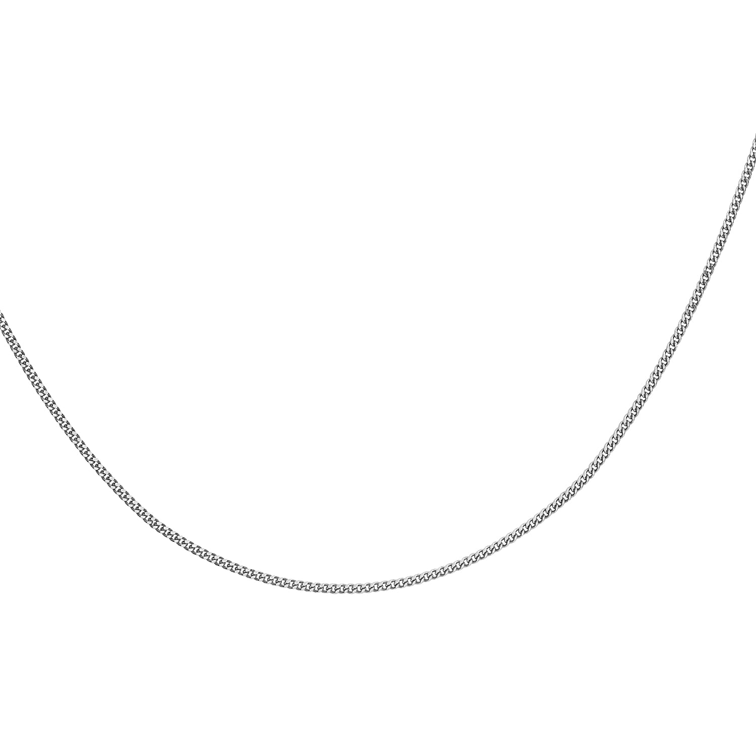 Sterling Silver Adjustable Panza Curb Chain 16 Inch - 18 Inch 7604777 1