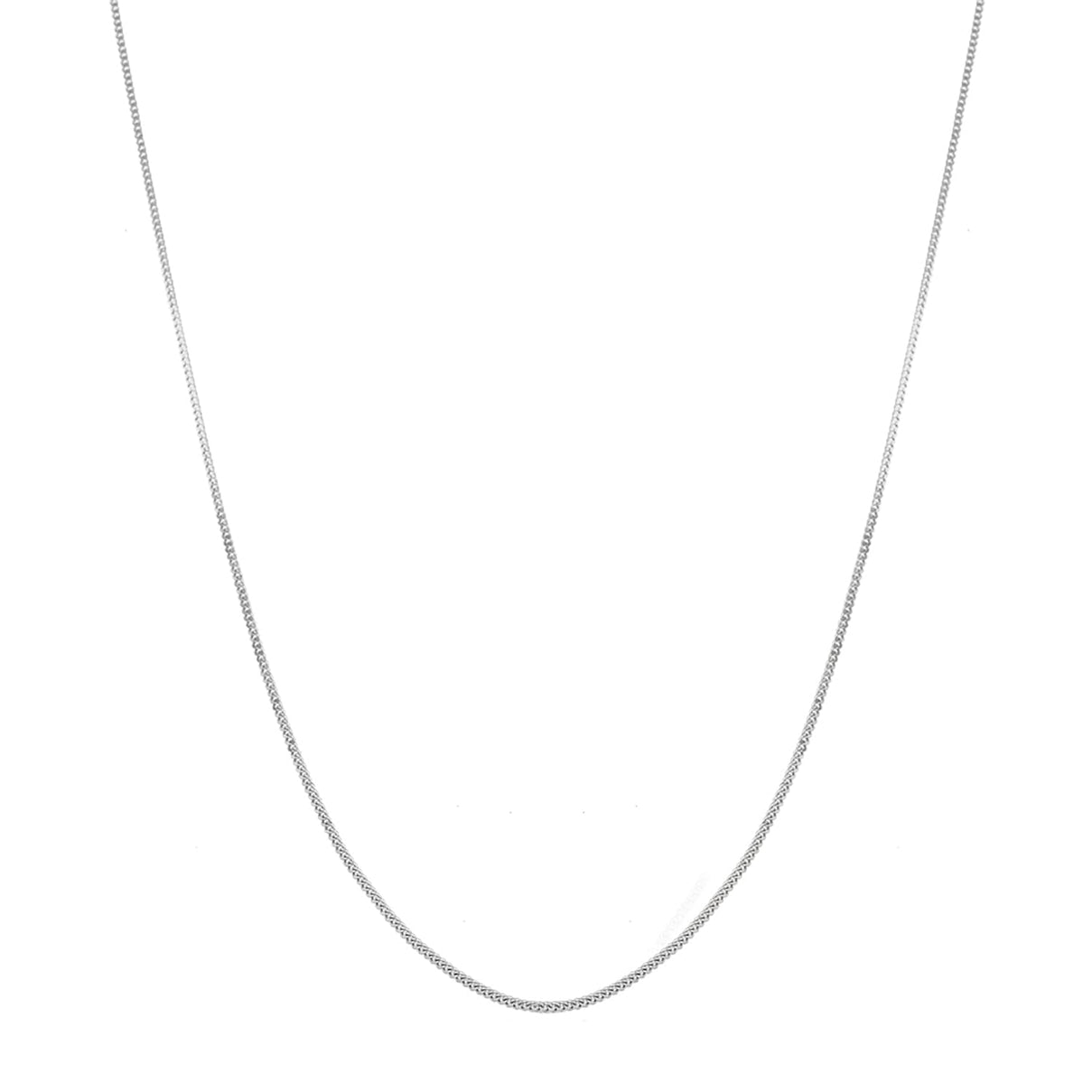 Sterling Silver Panza Curb Chain 18 Inch 7604786 3