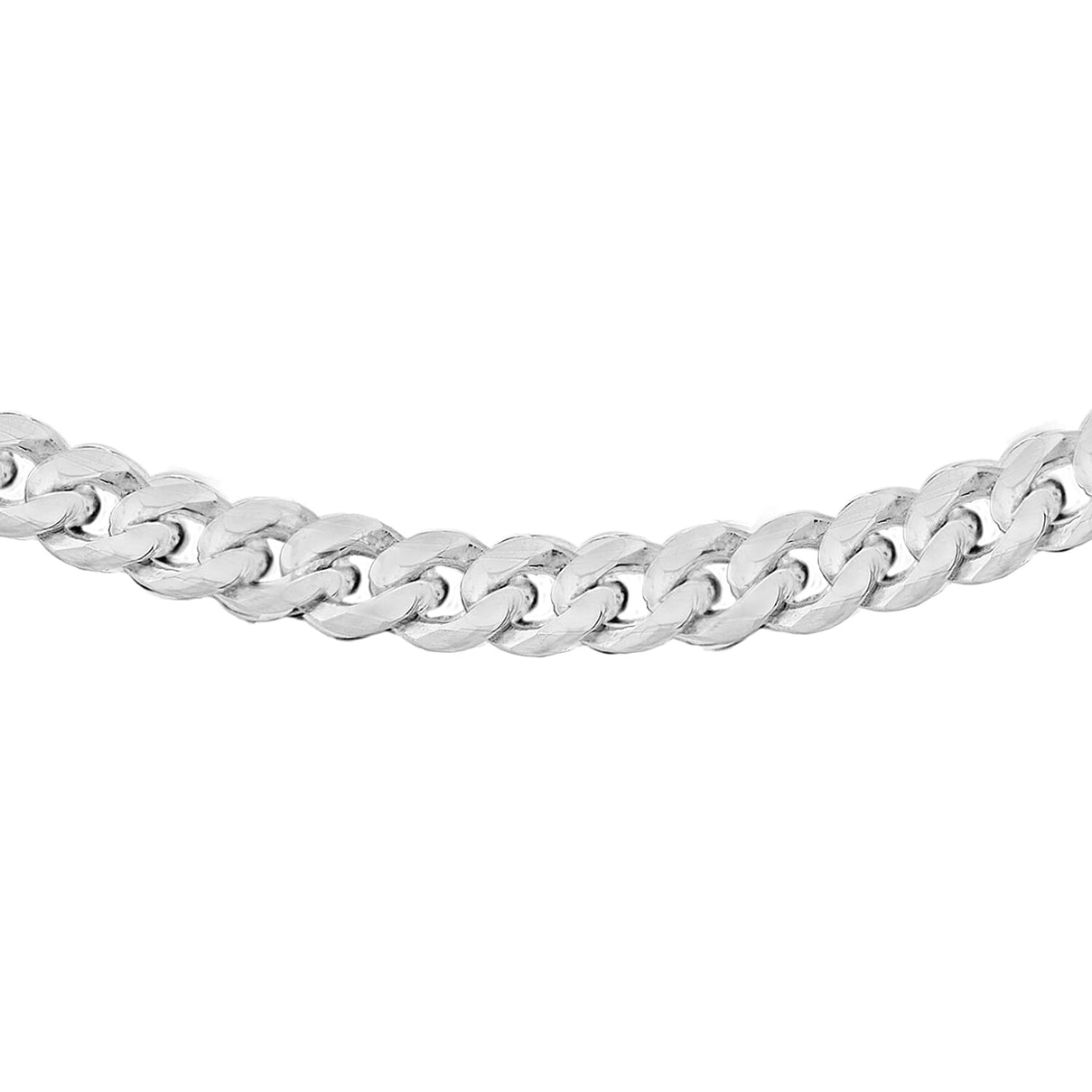 Sterling Silver Panza Curb Chain 18 Inch 7604800 0