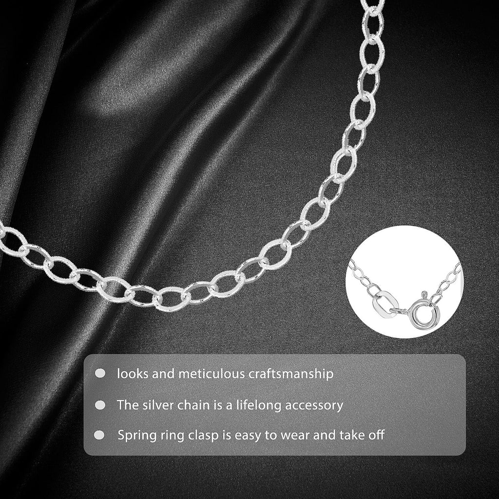 Sterling Silver Chain (Size - 18)