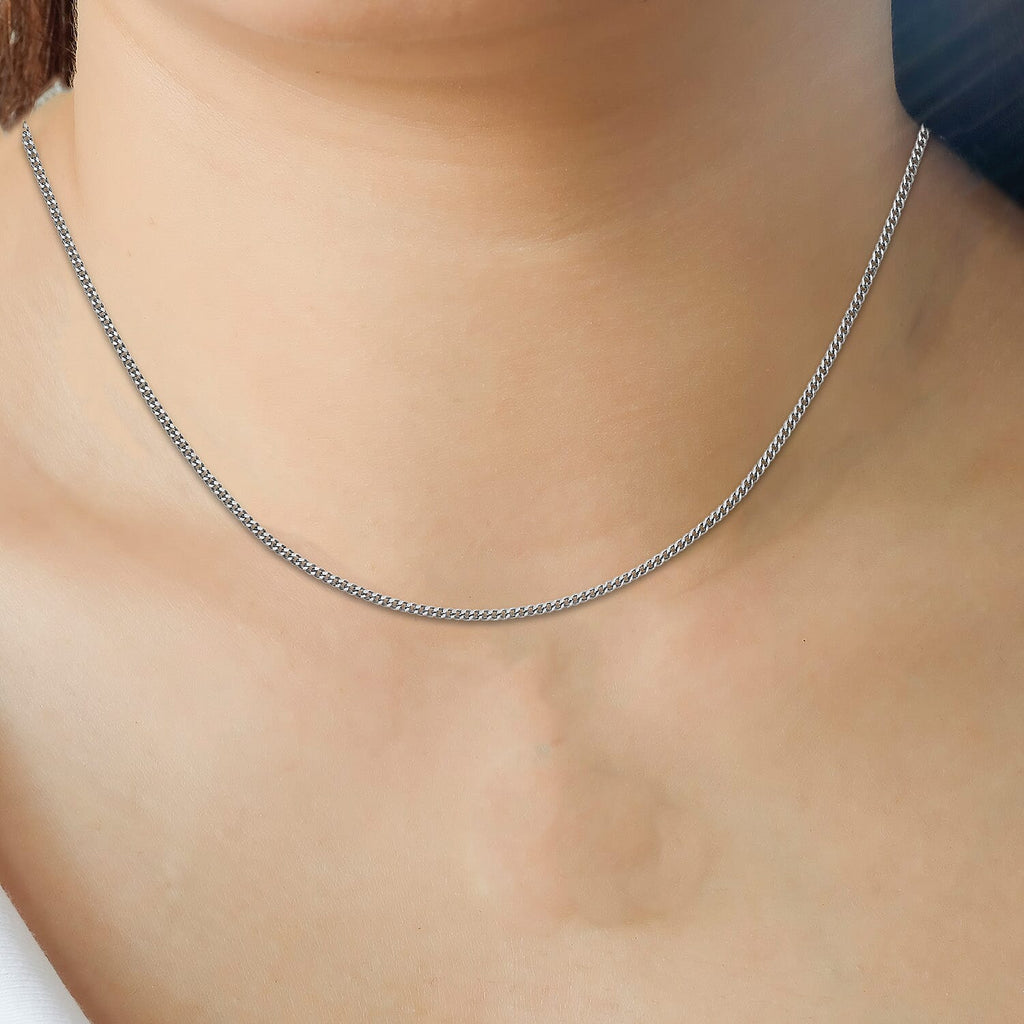 Sterling Silver Chain (Size - 18)
