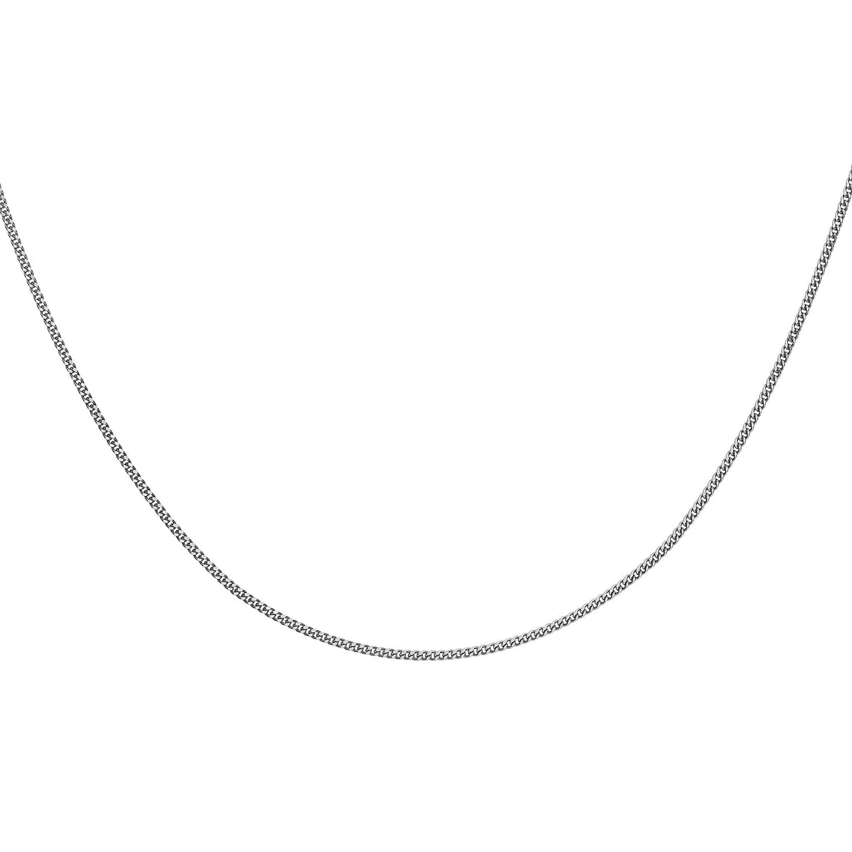 Sterling Silver Panza Curb Chain 18 Inch 7605974 3