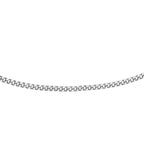Sterling Silver Curb Chain (Size - 18) with Spring Ring Clasp