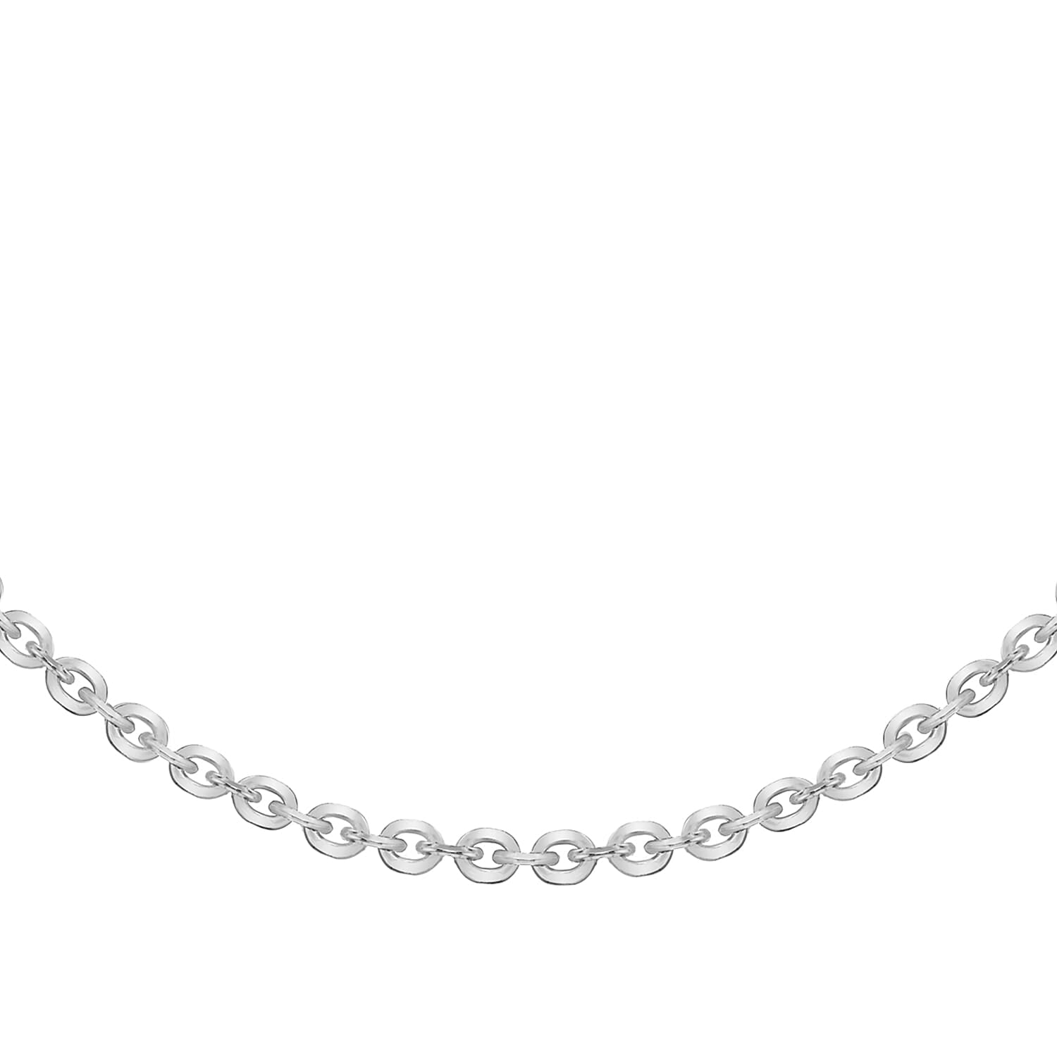 Sterling Silver Trace Chain 18 Inch 7607244 0