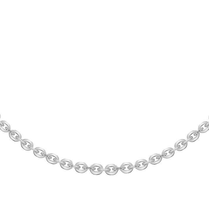 Sterling Silver Trace Chain 18 Inch 7607244 1