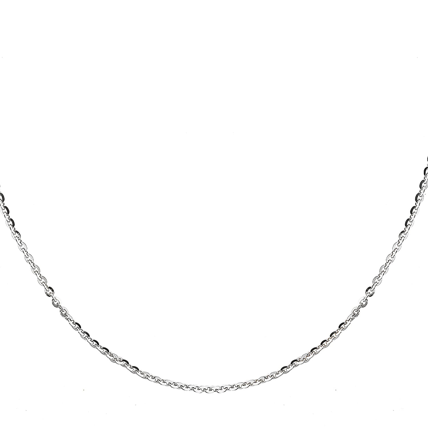Sterling Silver Trace Chain 18 Inch 7607244 1