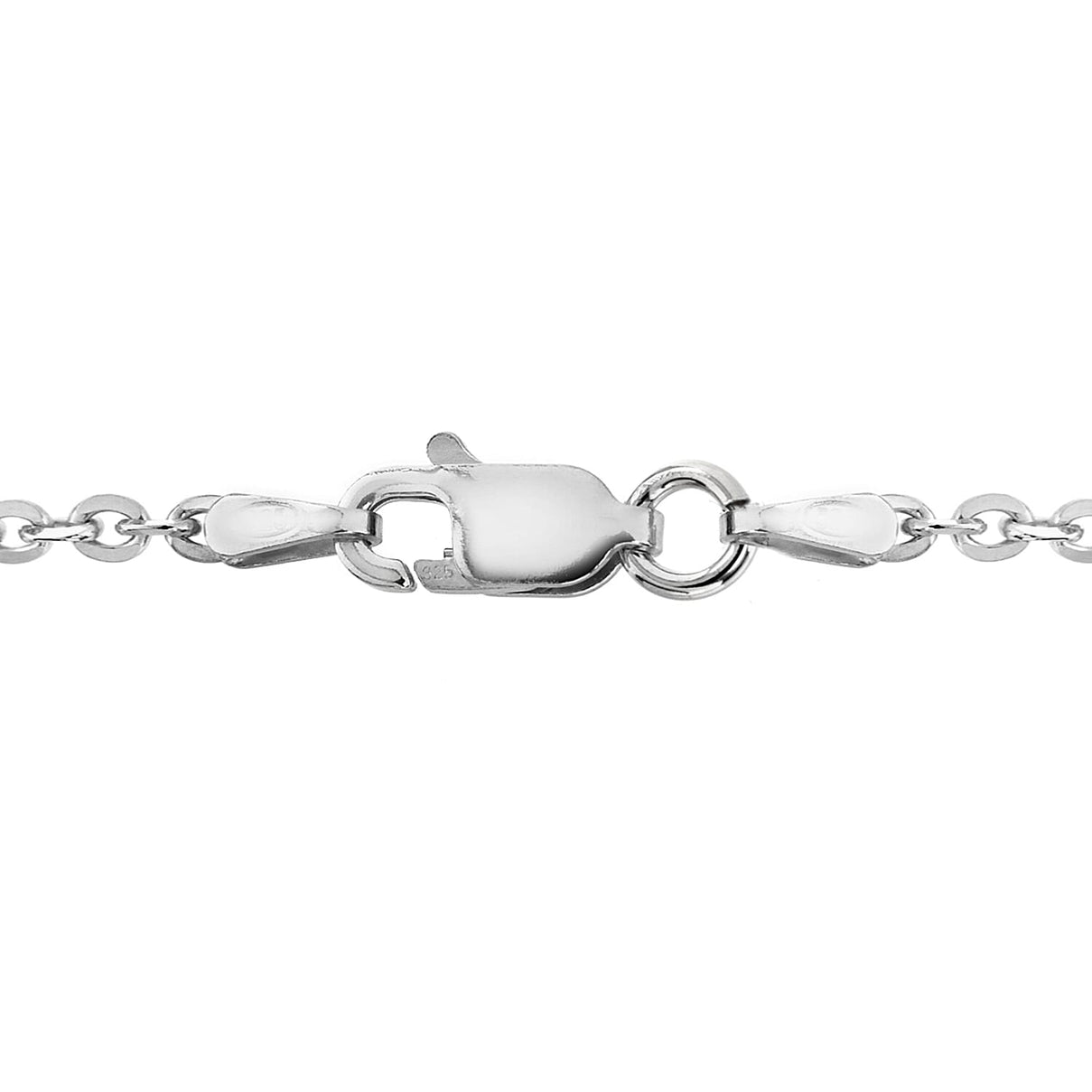Sterling Silver Trace Chain 18 Inch 7607244 2