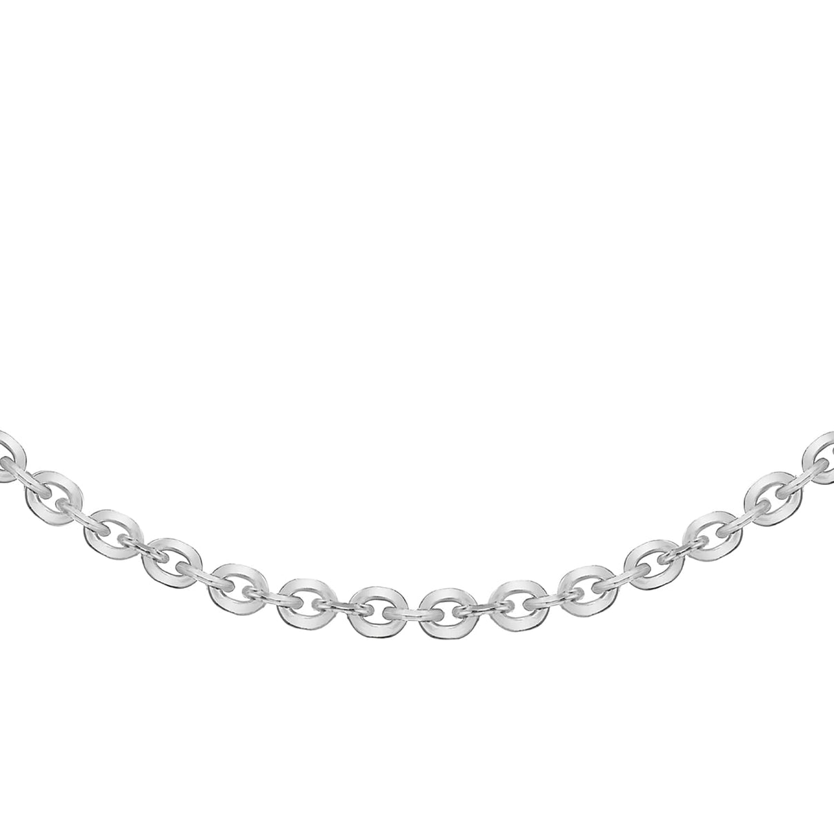 Sterling Silver Trace Chain 18 Inch 7607254 0