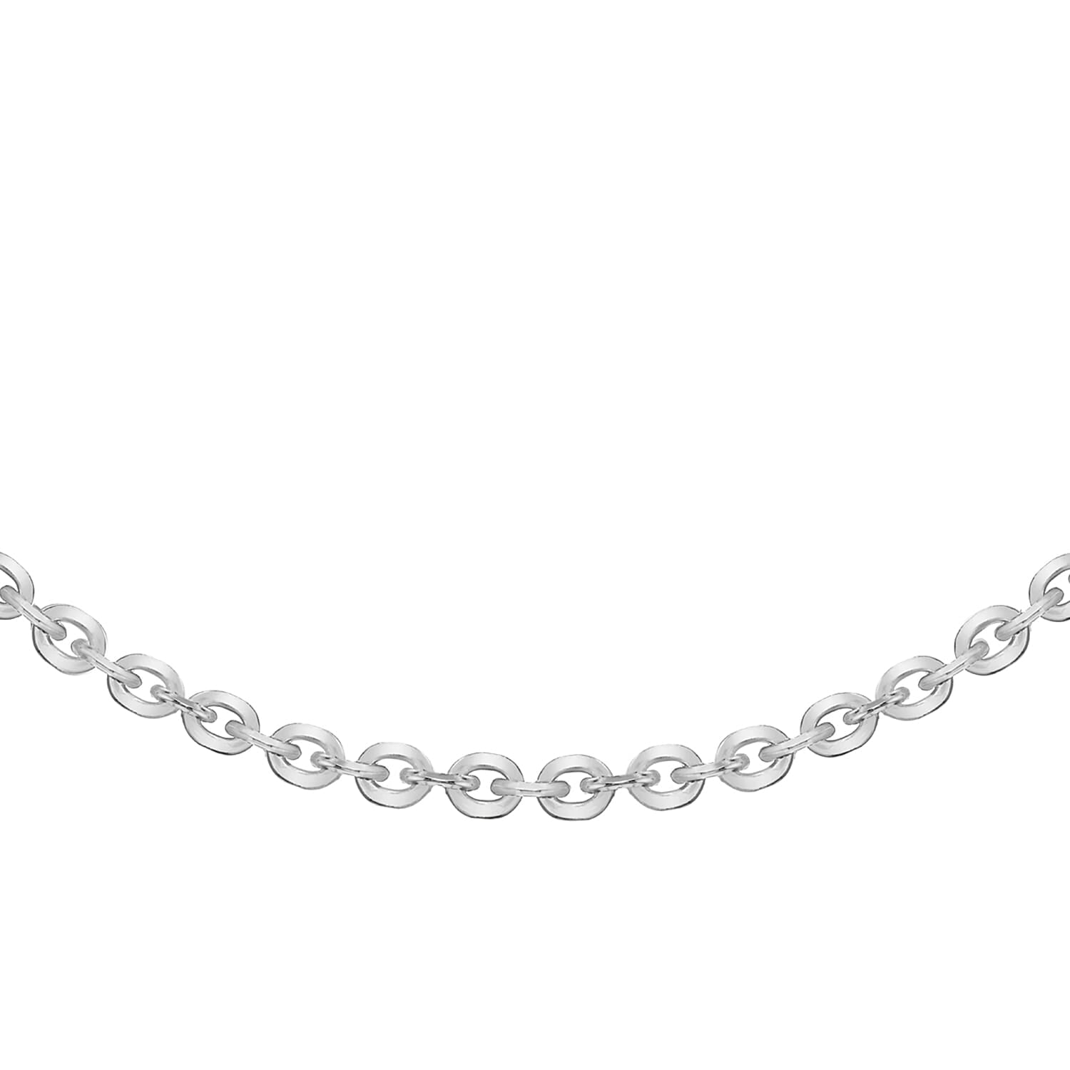 Sterling Silver Trace Chain 18 Inch 7607254 0