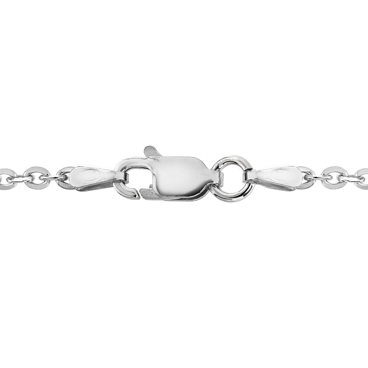 Sterling Silver Trace Chain 18 Inch 7607254 2