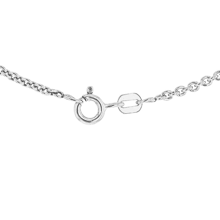 Sterling Silver Oxidised Trace Chain 18 Inch 7607365 2
