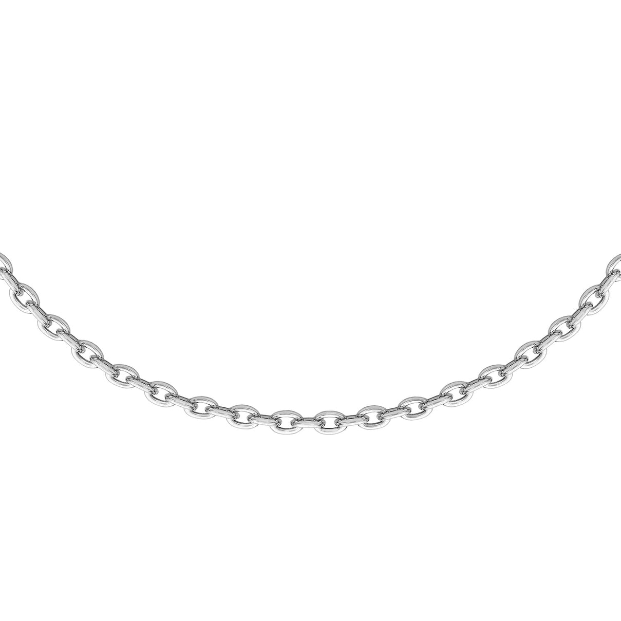 Sterling Silver Trace Chain 18 Inch 7609225 0