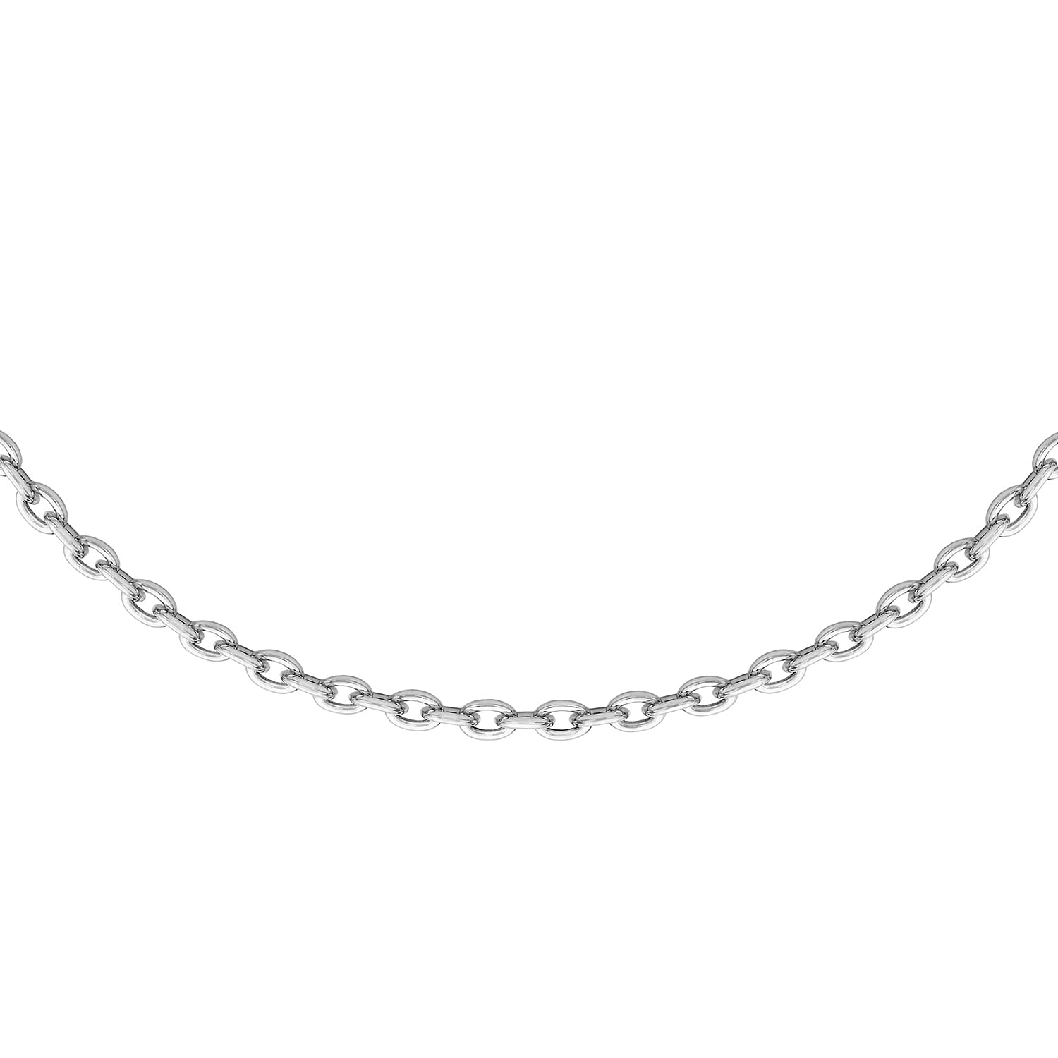 Sterling Silver Trace Chain 18 Inch 7609225 0