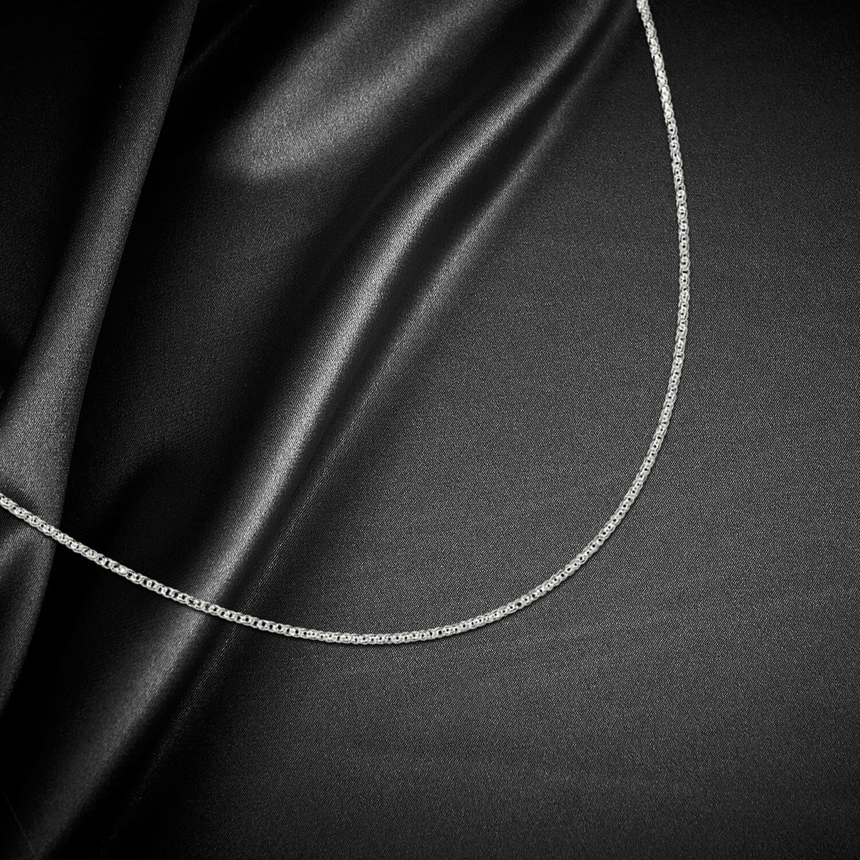 Sterling Silver Belcher Chain 18 Inch 7609291 6