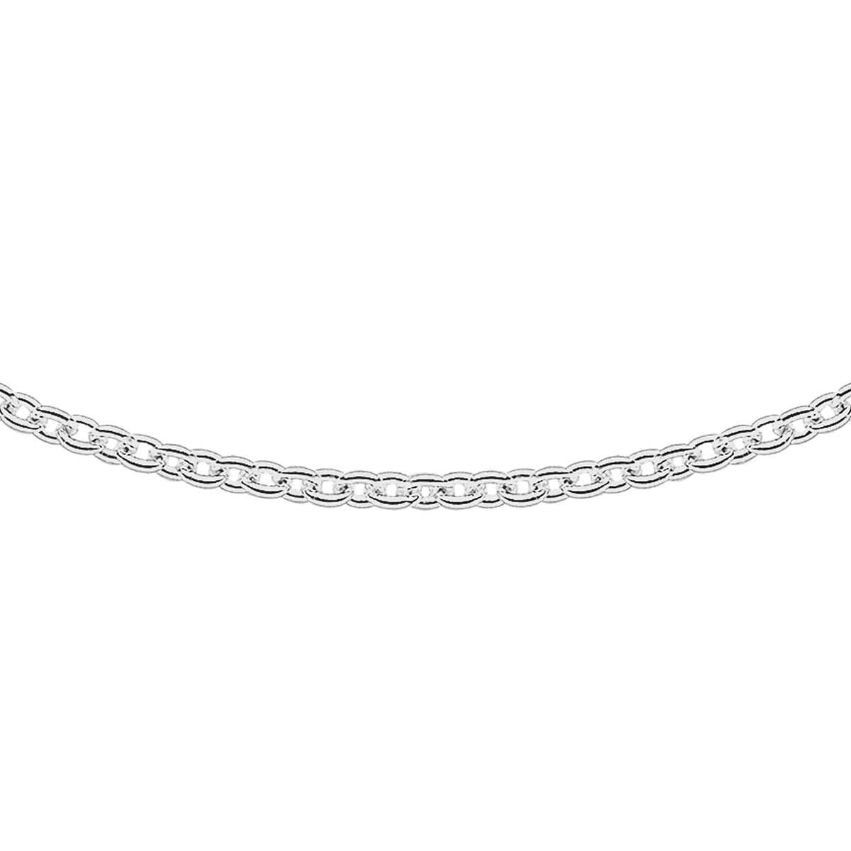 Sterling Silver Adjustable Belcher Chain 16 Inch - 18 Inch 7609317 1