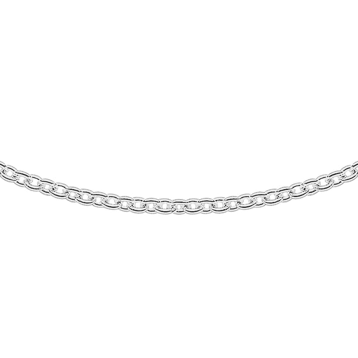 Sterling Silver Adjustable Belcher Chain 16 Inch - 18 Inch 7609317 2