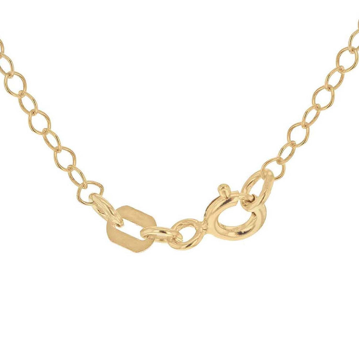 Sterling Silver Yellow Gold Plated 30 Belcher Chain 18 Inch 7611485 2