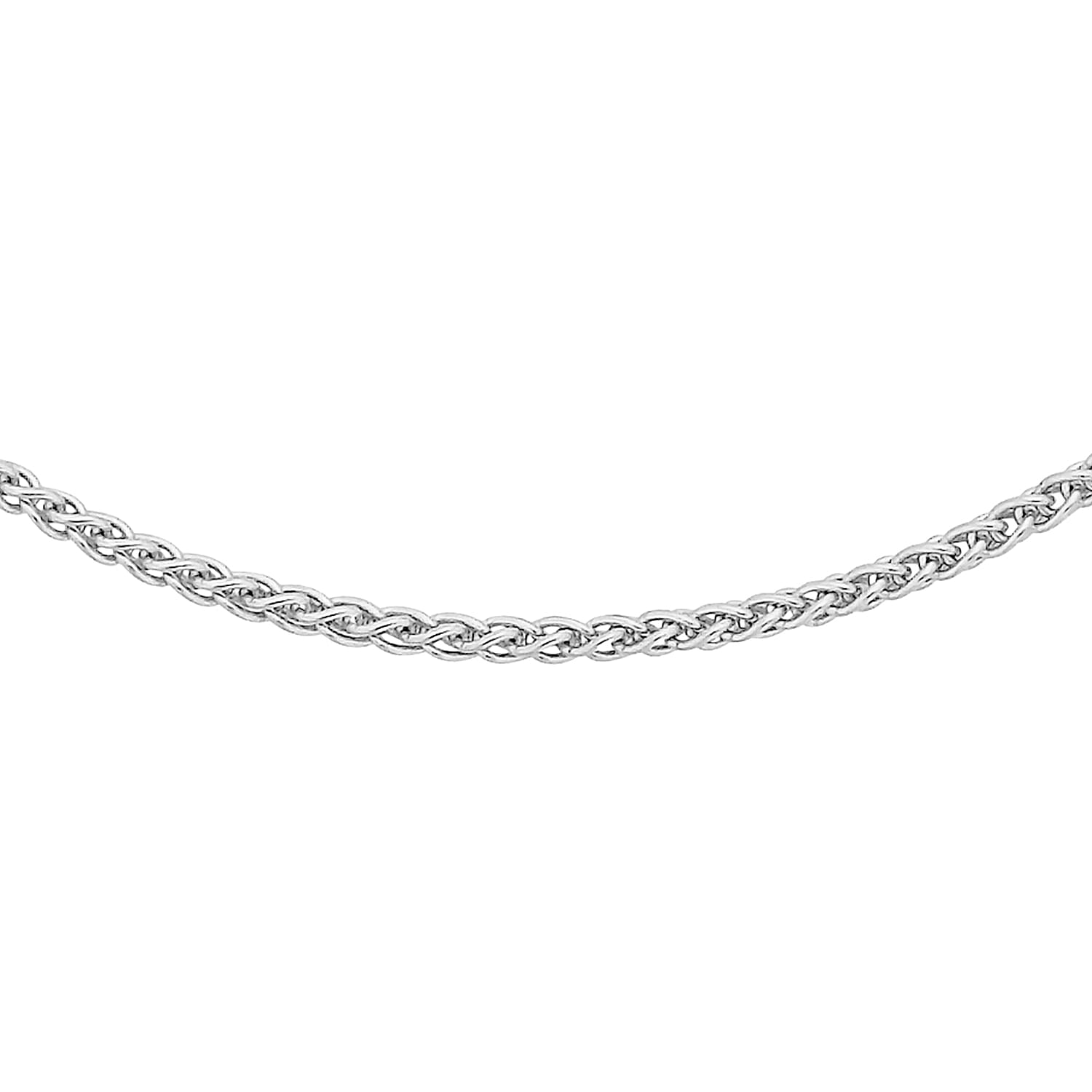 Sterling Silver 1.3mm Spiga Chain 18 Inch 7618066 5