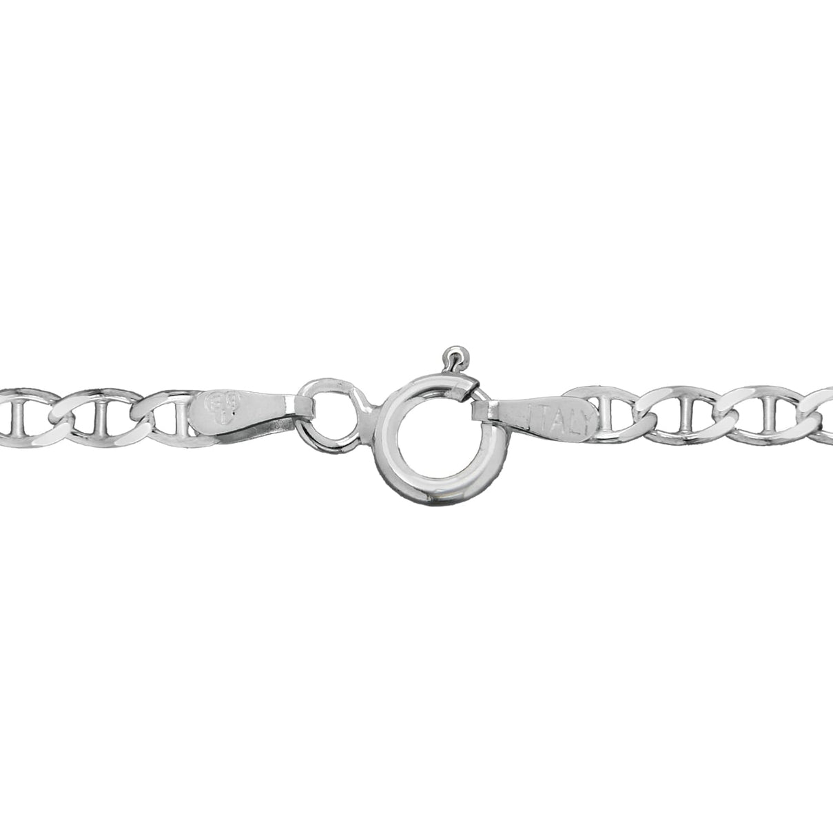 Sterling Silver Flat Rambo Chain 16 Inch - 18 Inch 7618367 2