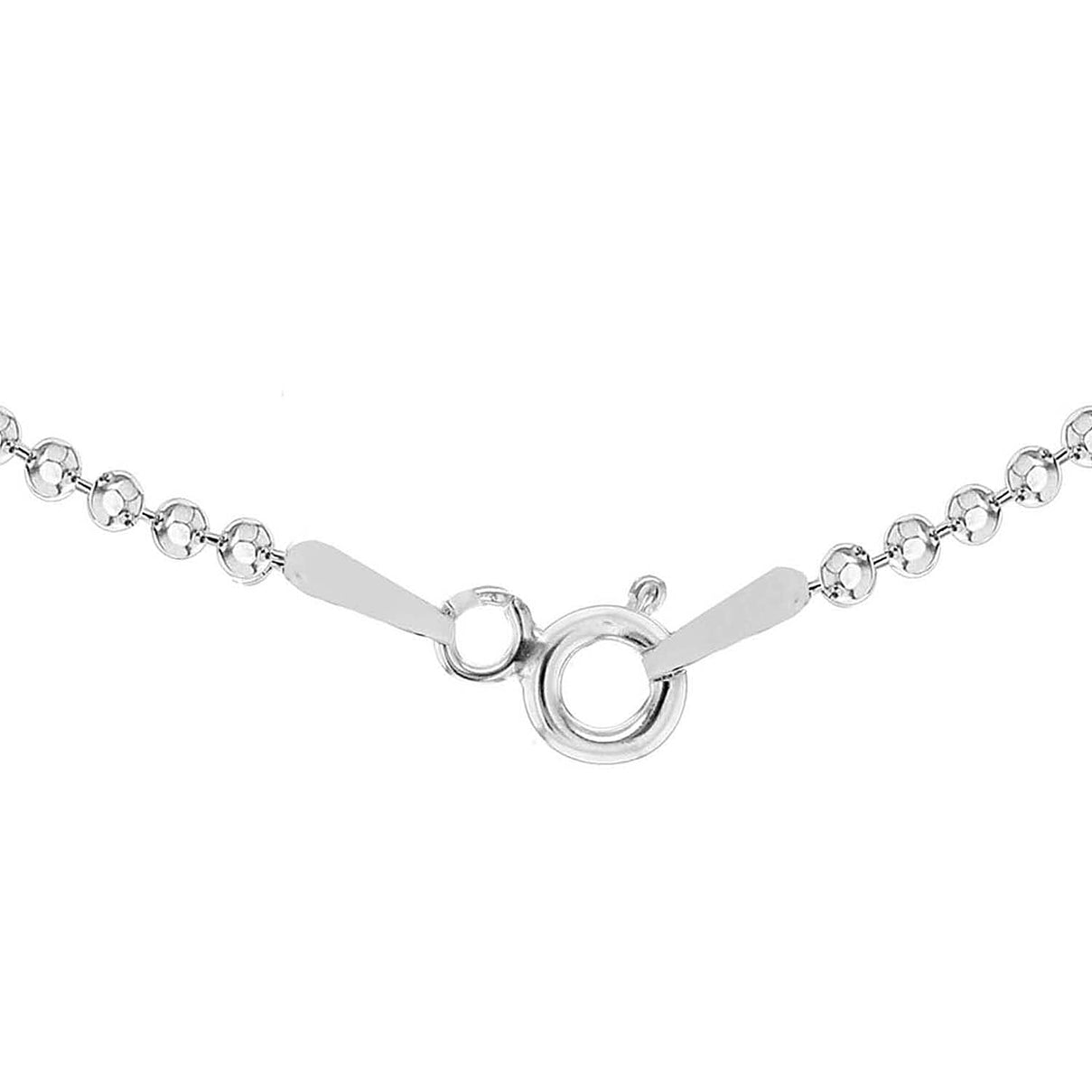 Sterling Silver 1.4mm Diamond Cut Ball Chain 18 Inch 7620221 7