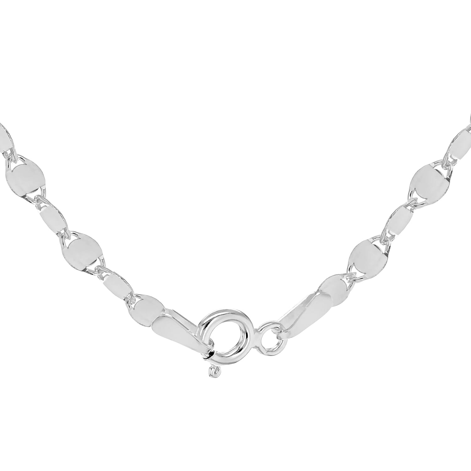 Sterling Silver 2.6mm Flat Mirror Link Chain 18 Inch 7620284 8