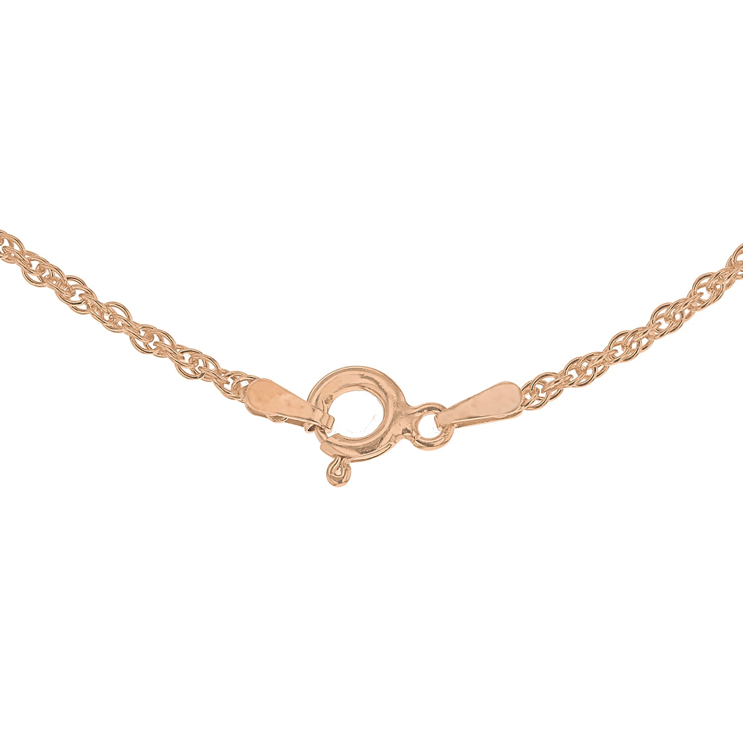 Sterling Silver Rose Gold Plated 1.8mm Prince of Wales Chain 18 Inch 7620344 2