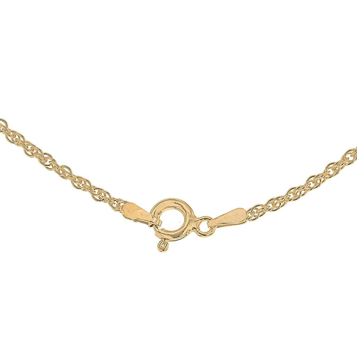 Sterling Silver Yellow Gold Plated 1.8mm Prince of Wales Chain 18 Inch 7620346 2