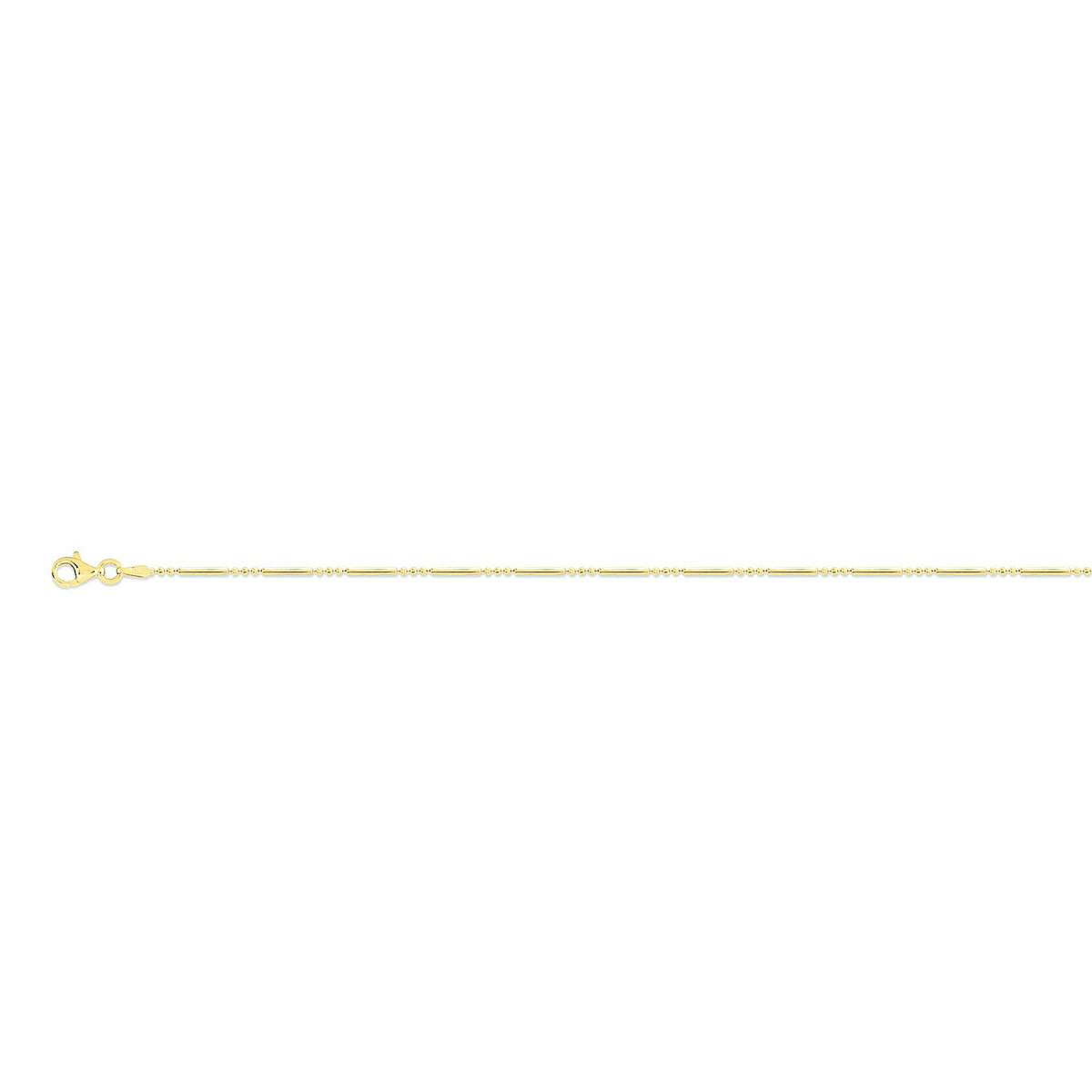 Italian Closeout - Gold Overlay Sterling Silver  Necklace With Spring Clasp (Size - 18) 7842328 0