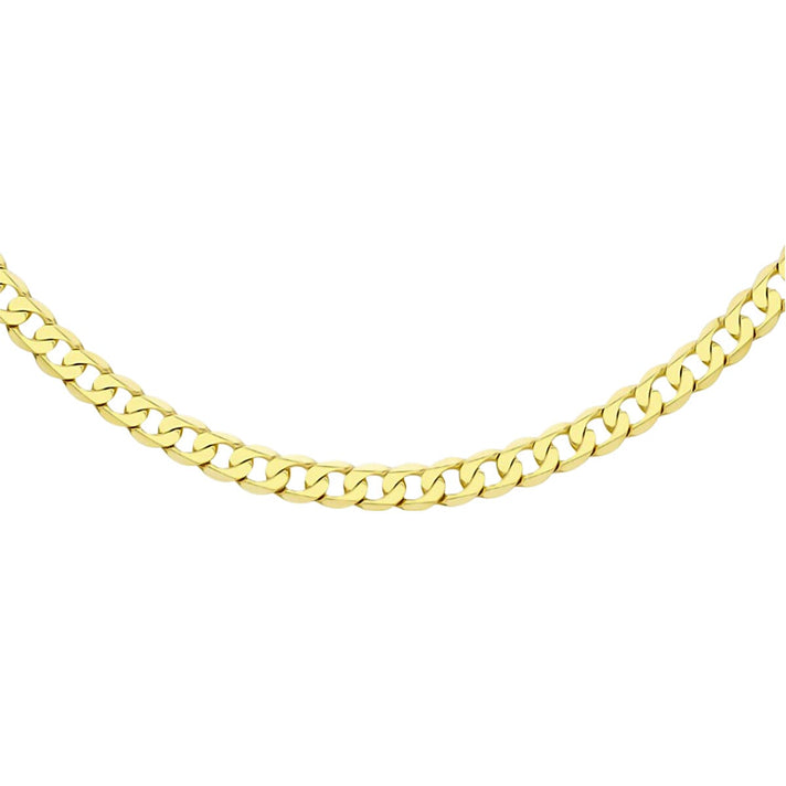 RACHEL GALLEY - Gold Plated Sterling Silver Curb Necklace (Size - 20), Silver Wt. 15 Gms 7688095 1