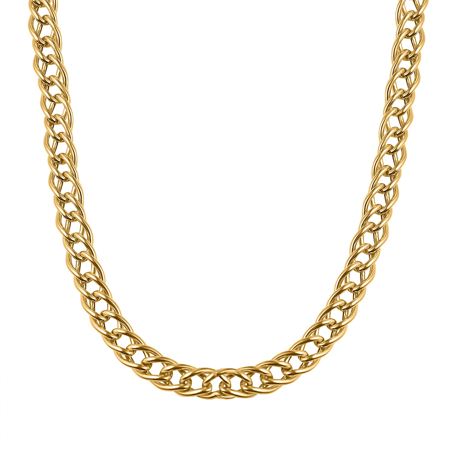 Gold Plated Sterling Silver Chain (Size - 20),  Silver Wt. 16.4 Gms 7740229 3