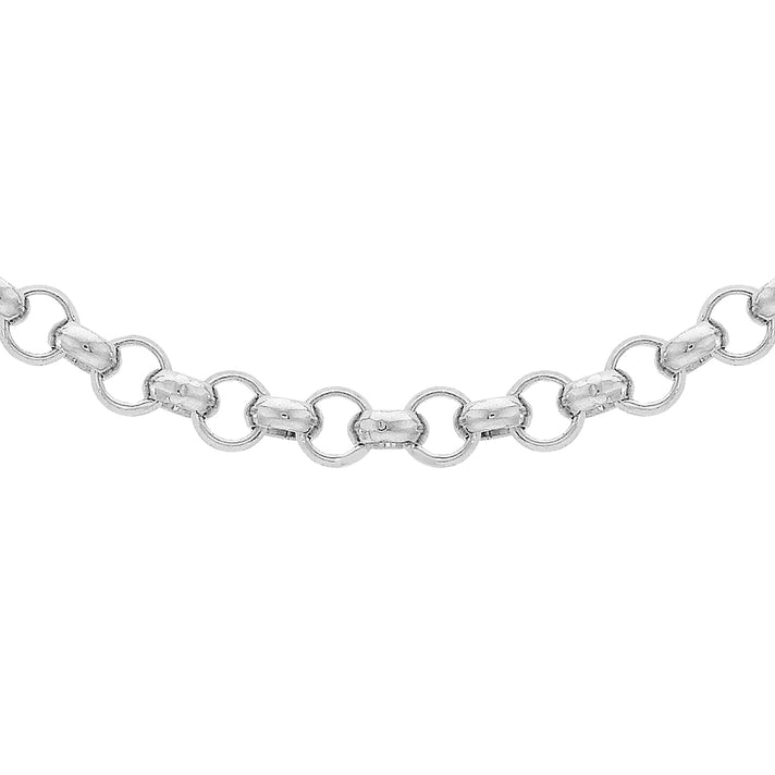 Sterling Silver Round Belcher Chain 20 Inch 7315279 1