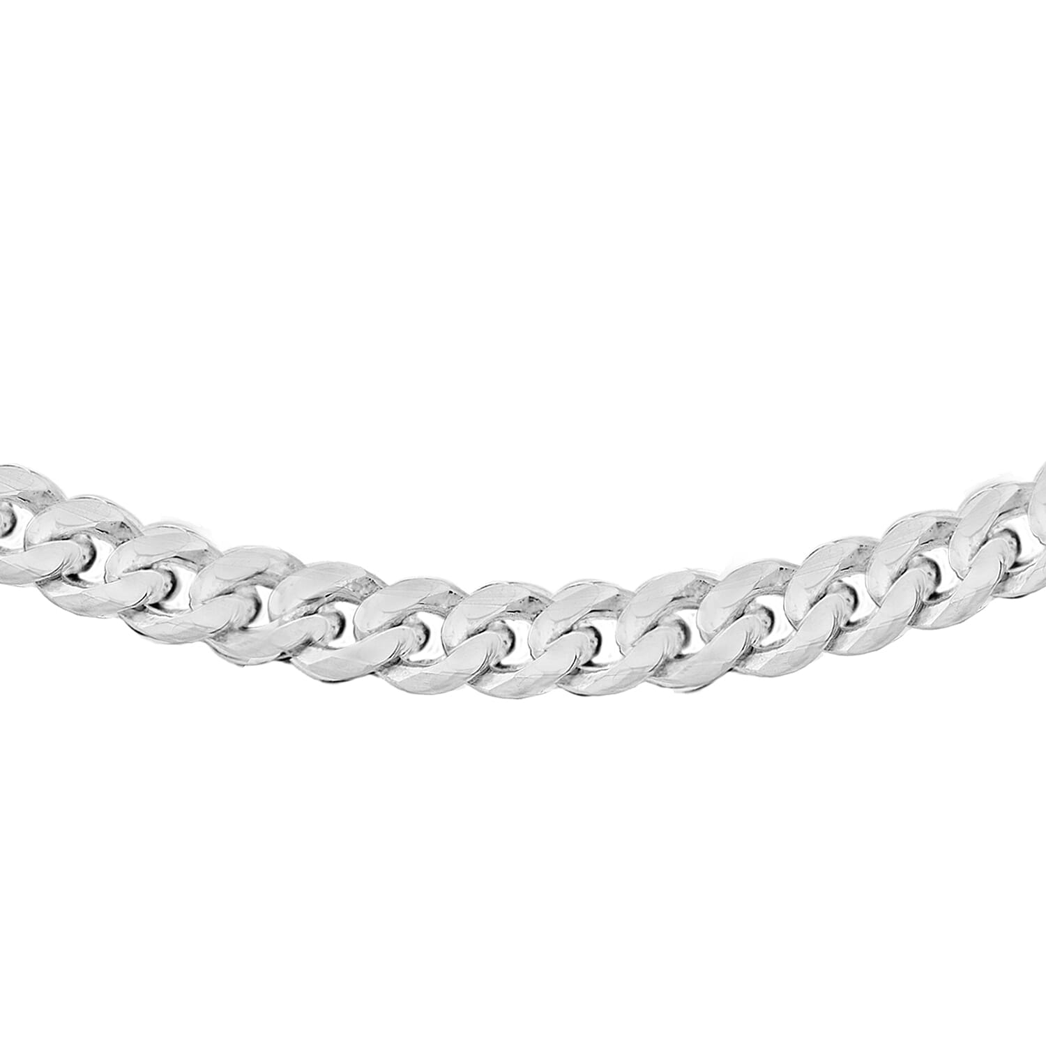 Sterling Silver Panza Curb Chain 20 Inch 7604802 0