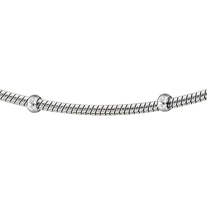 Sterling Silver 2.1mm Round Snake and Ball Chain 20 Inch 7599050 1