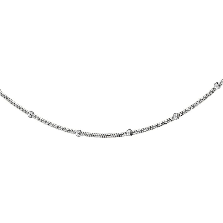 Sterling Silver 2.1mm Round Snake and Ball Chain 20 Inch 7599050 2