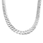 Italian Closeout  - SOLID Curb Necklace in Sterling Silver (Size - 20),  Silver Wt. 58.10 Gms