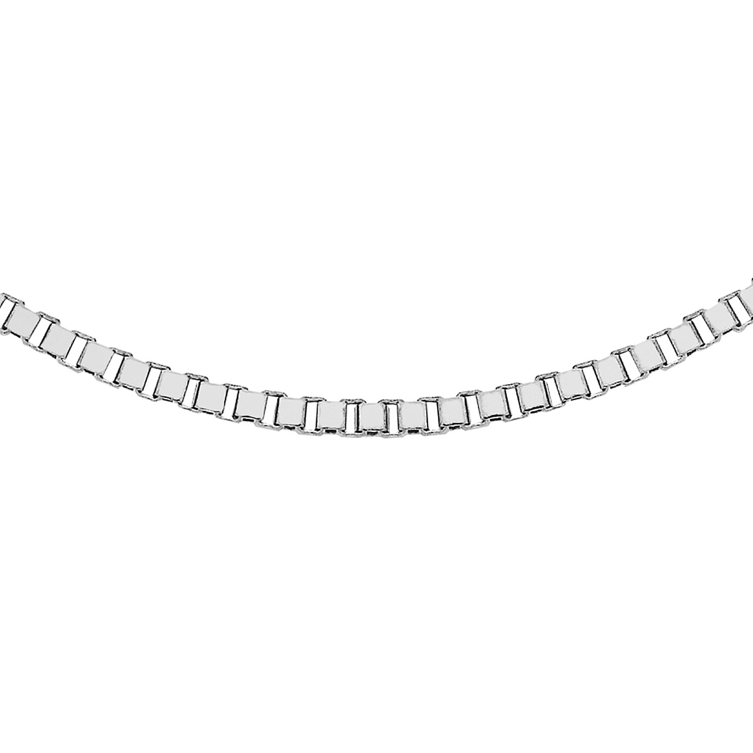 Sterling Silver 1.8mm Bevelled Edge Box Chain 20 Inch 7620336 5