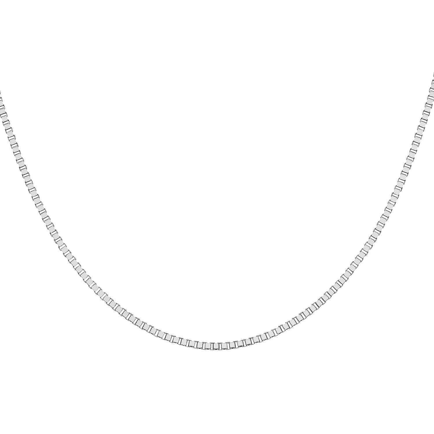 Sterling Silver 1.8mm Bevelled Edge Box Chain 20 Inch 7620336 6