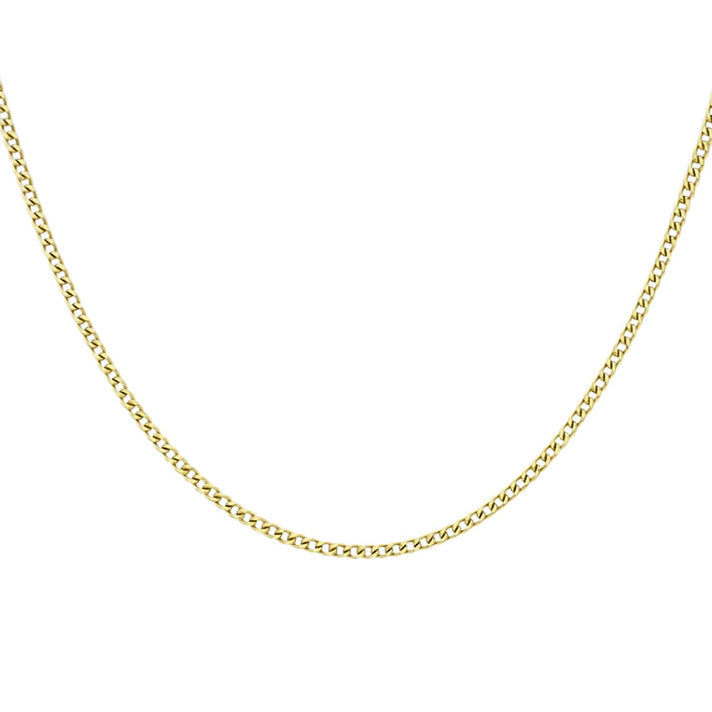 RACHEL GALLEY - Gold Plated Sterling Silver Curb Chain (Size - 20),  Silver Wt. 7.50 Gms 7688091 2