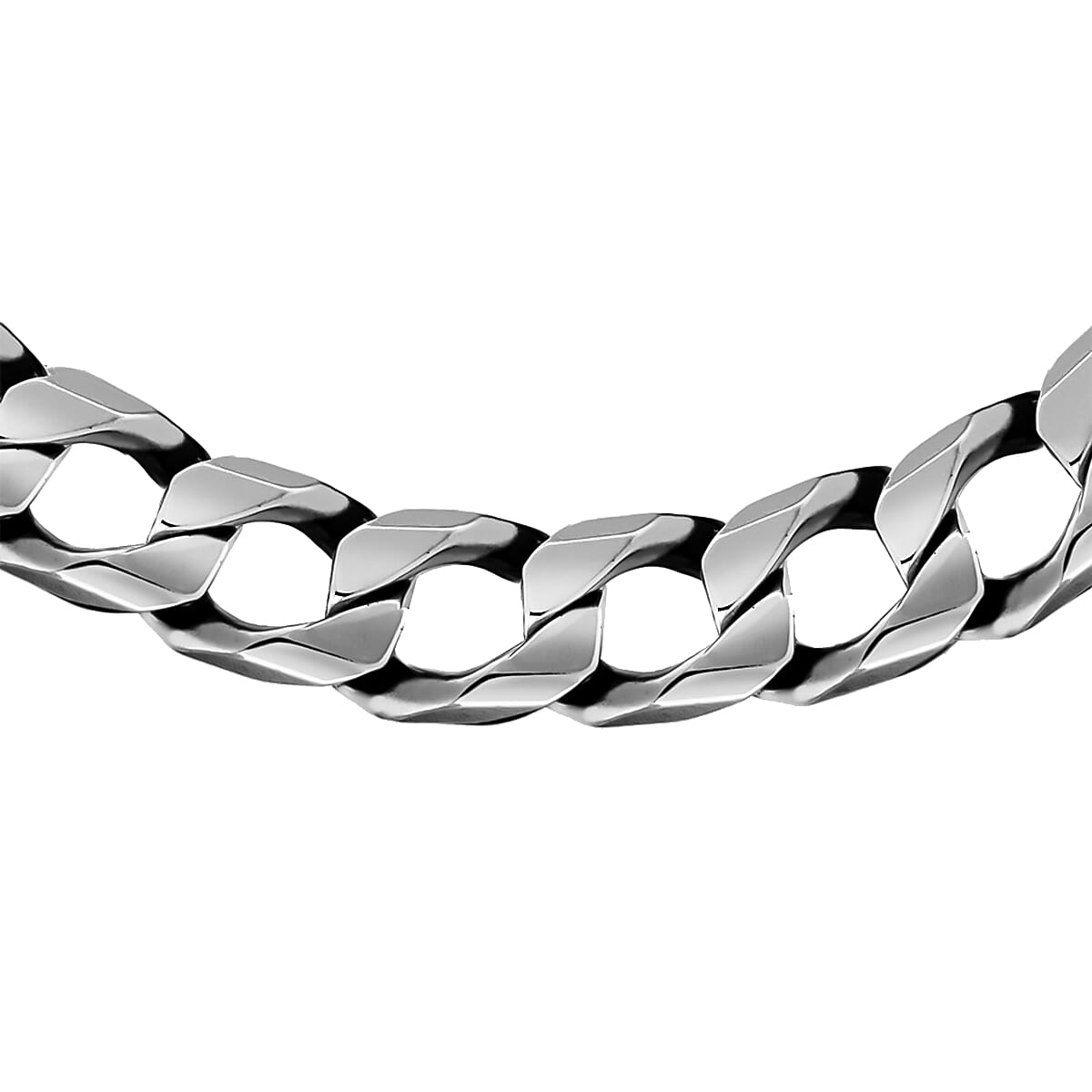 Sterling Silver Curb Necklcae (Size - 20),  Silver Wt. 83.4 Gms 7629120 0