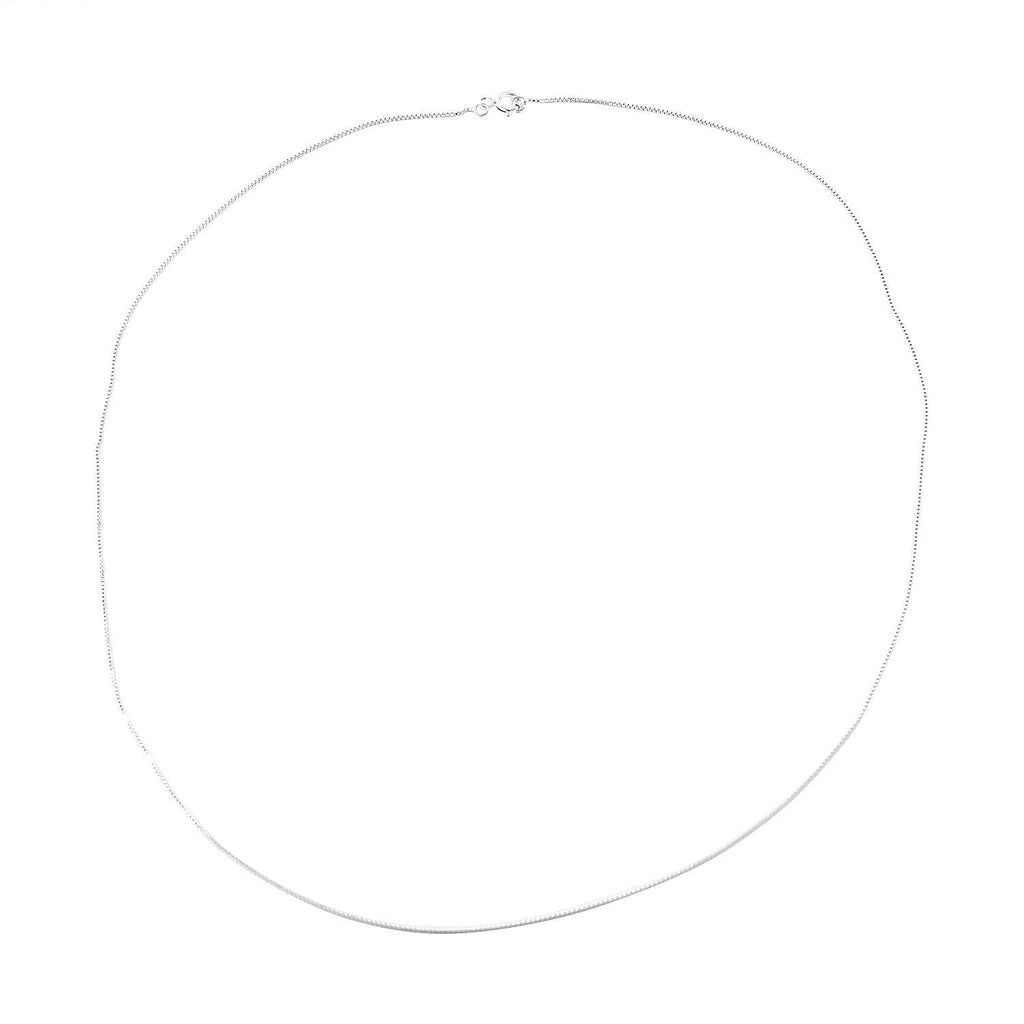 CloseOut - Sterling Silver Necklace (Size - 20) with Spring Ring Clasp