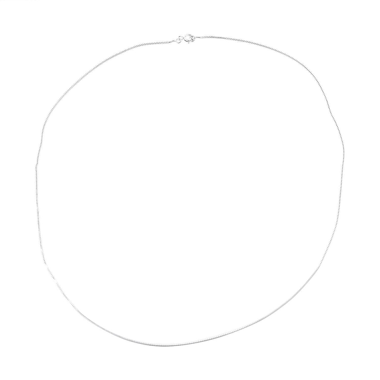 CloseOut - Sterling Silver Necklace (Size - 20) with Spring Ring Clasp 7271912 0