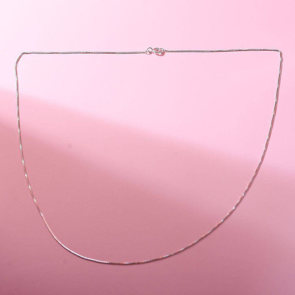 CloseOut - Sterling Silver Necklace (Size - 20) with Spring Ring Clasp