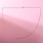 CloseOut - Sterling Silver Necklace (Size - 20) with Spring Ring Clasp
