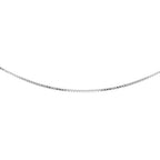 CloseOut - Sterling Silver Necklace (Size - 20) with Spring Ring Clasp