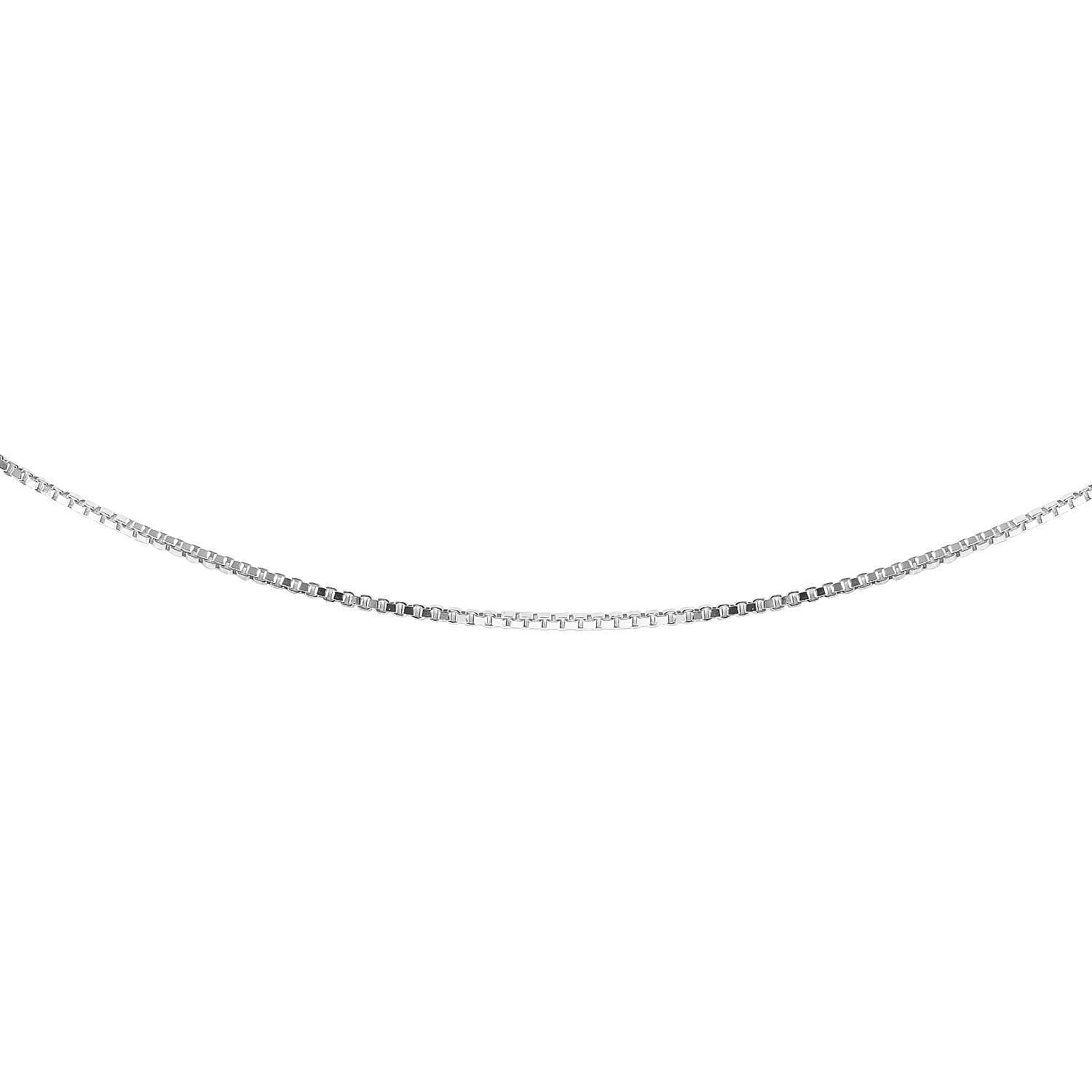 CloseOut - Sterling Silver Necklace (Size - 20) with Spring Ring Clasp 7271912 2