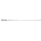 Vicenza Closeout - Sterling Silver Confetti Pyramid Necklace (Size - 20) with Lobster Clasp